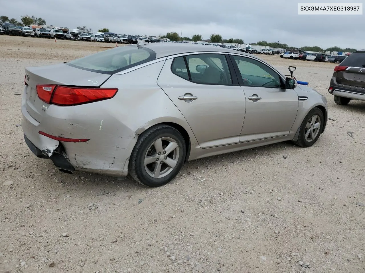 2014 Kia Optima Lx VIN: 5XXGM4A7XEG313987 Lot: 79236654