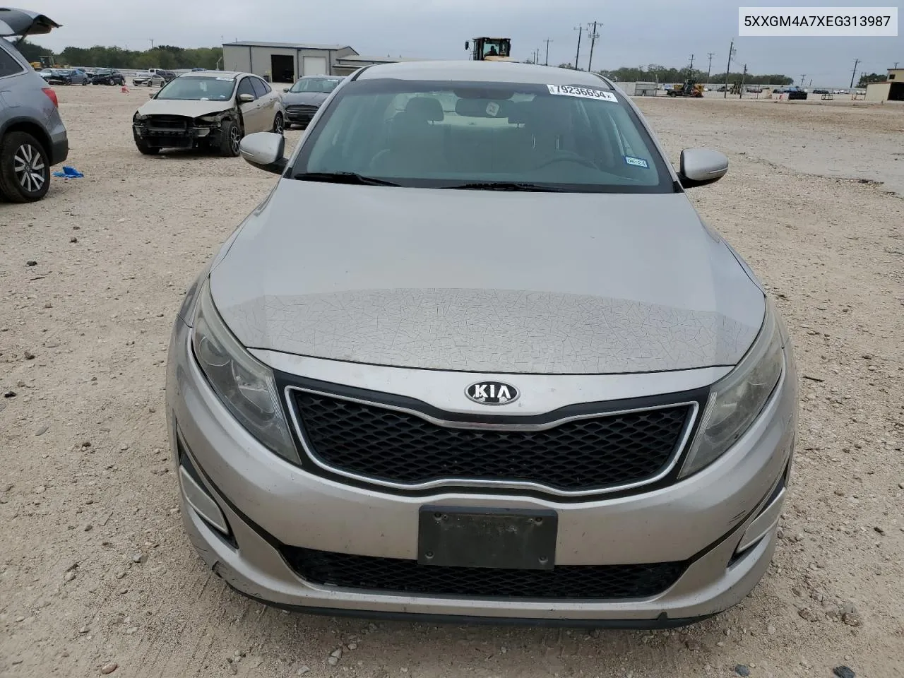 2014 Kia Optima Lx VIN: 5XXGM4A7XEG313987 Lot: 79236654