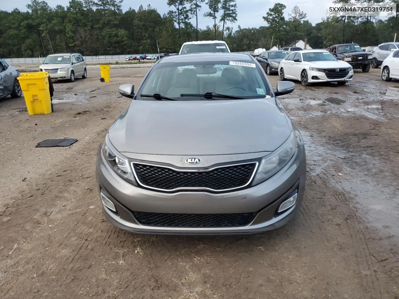 2014 Kia Optima Ex VIN: 5XXGN4A7XEG319754 Lot: 79260594