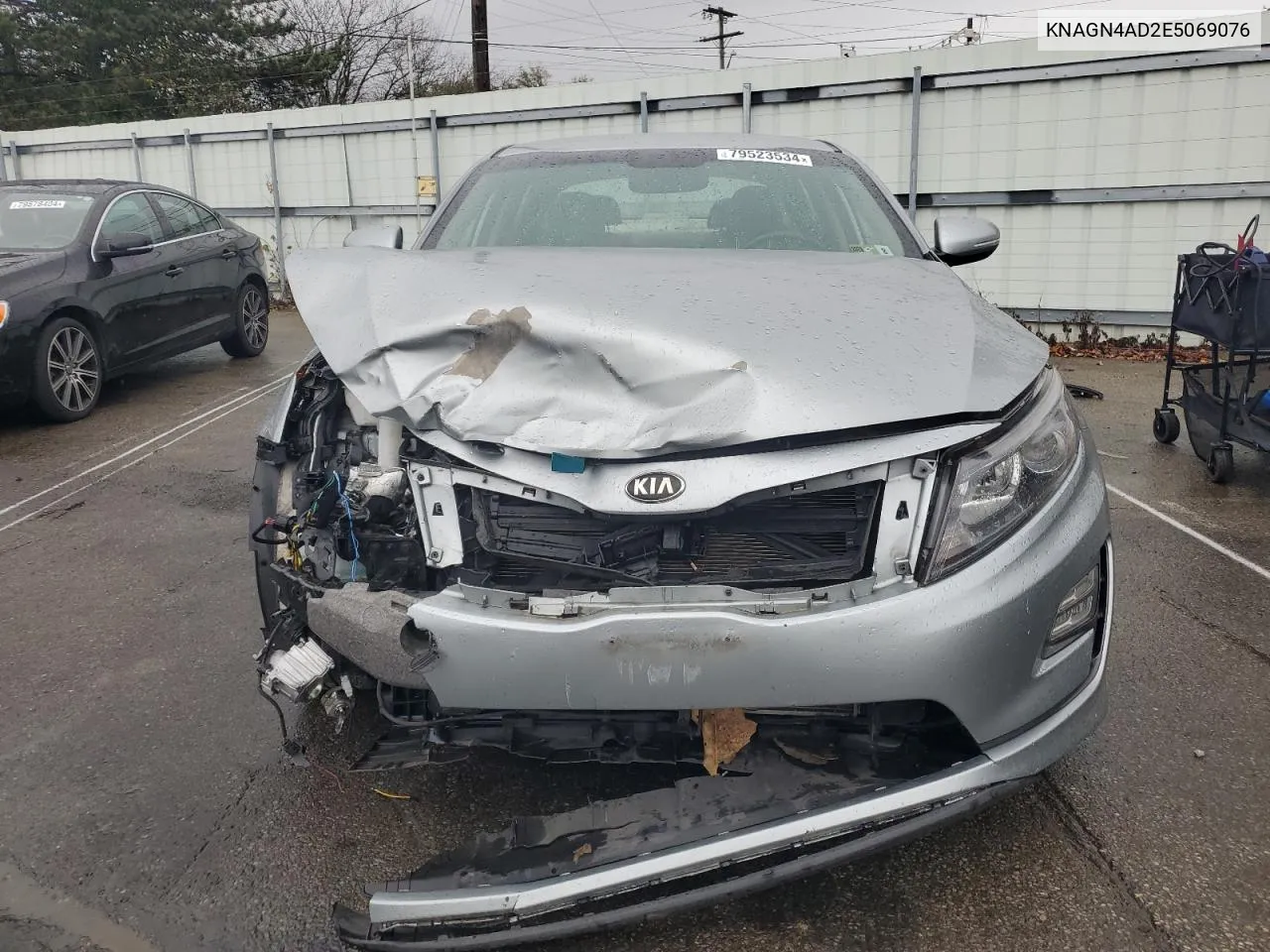 2014 Kia Optima Hybrid VIN: KNAGN4AD2E5069076 Lot: 79523534