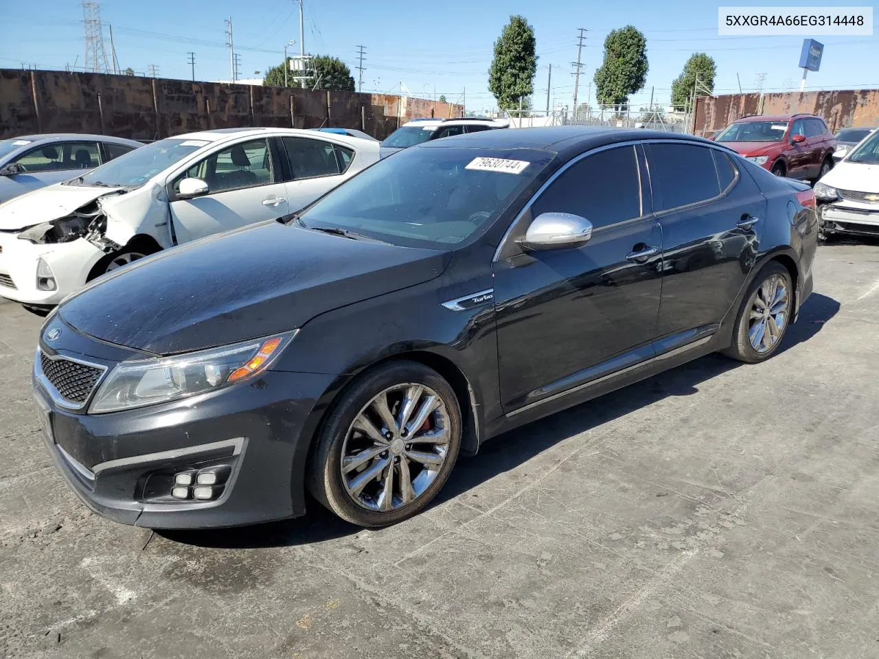 2014 Kia Optima Sx VIN: 5XXGR4A66EG314448 Lot: 79630744