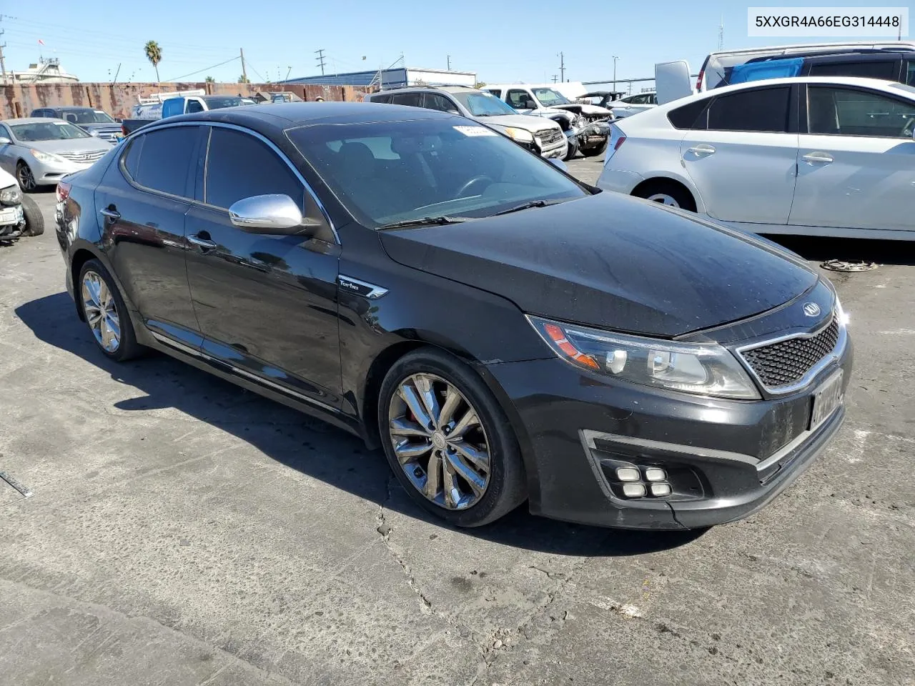 2014 Kia Optima Sx VIN: 5XXGR4A66EG314448 Lot: 79630744