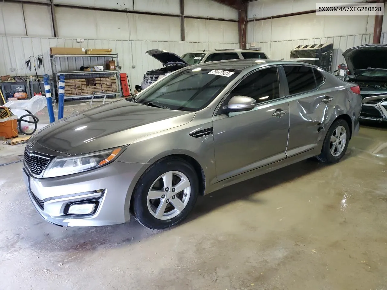 2014 Kia Optima Lx VIN: 5XXGM4A7XEG280828 Lot: 79647034