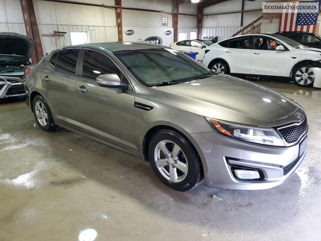 2014 Kia Optima Lx VIN: 5XXGM4A7XEG280828 Lot: 79647034