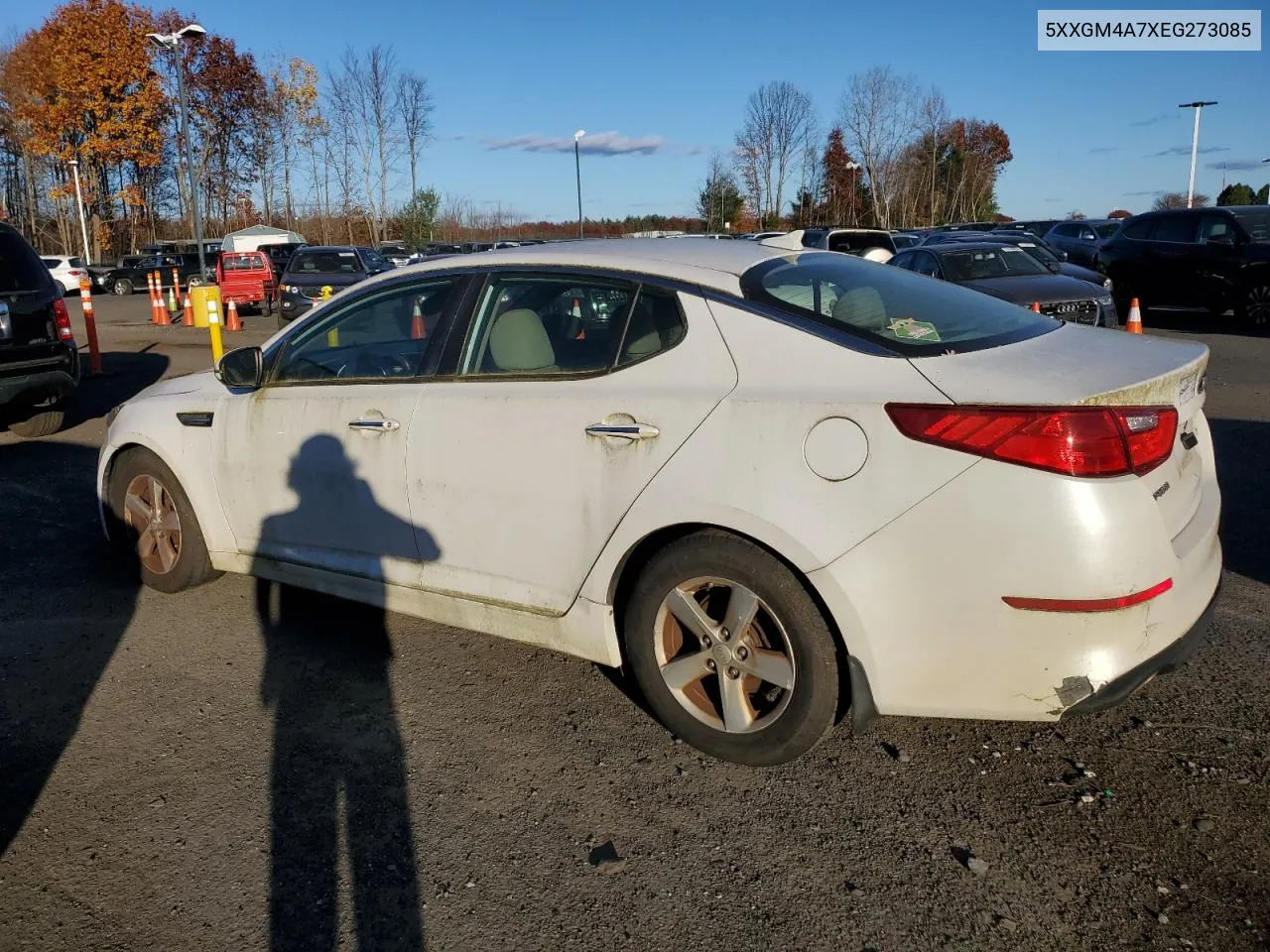 2014 Kia Optima Lx VIN: 5XXGM4A7XEG273085 Lot: 79711024