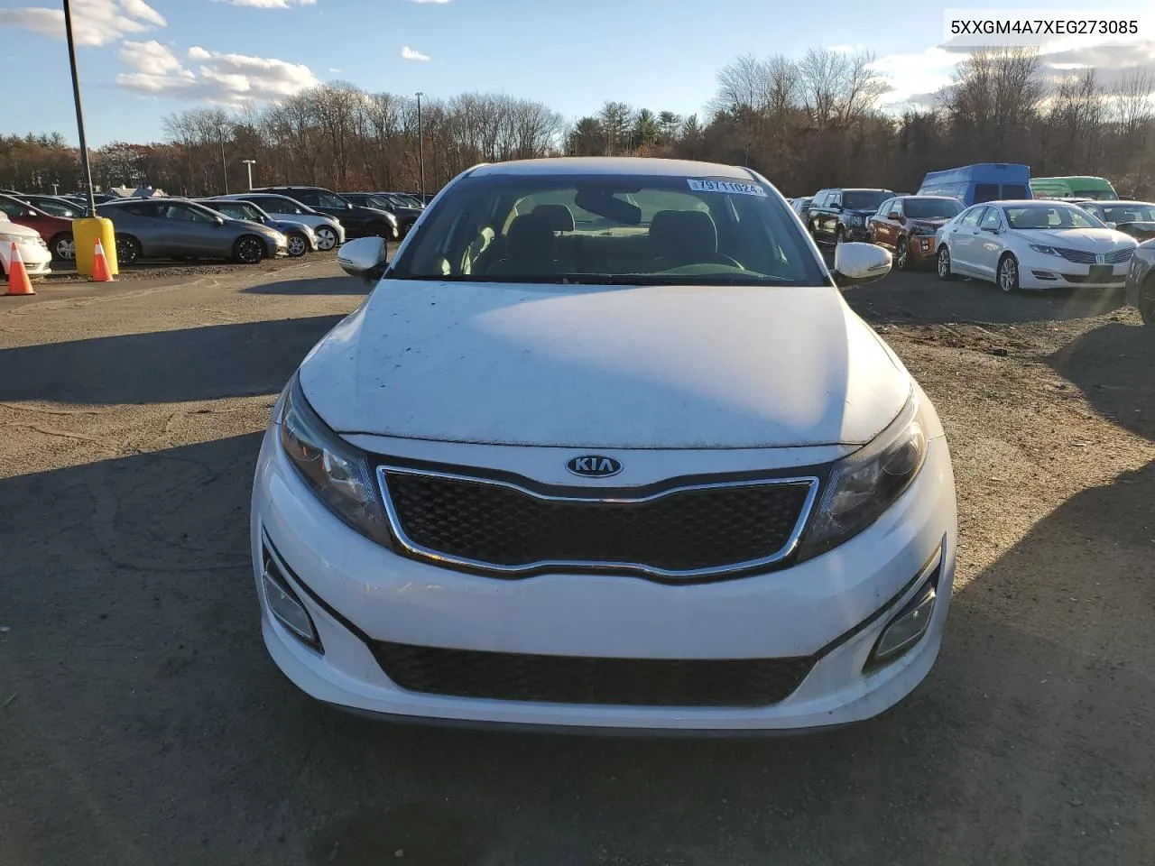 2014 Kia Optima Lx VIN: 5XXGM4A7XEG273085 Lot: 79711024