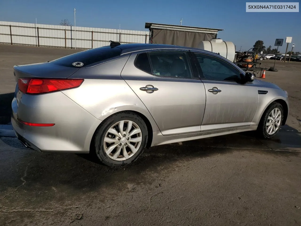 2014 Kia Optima Ex VIN: 5XXGN4A71EG317424 Lot: 79769444