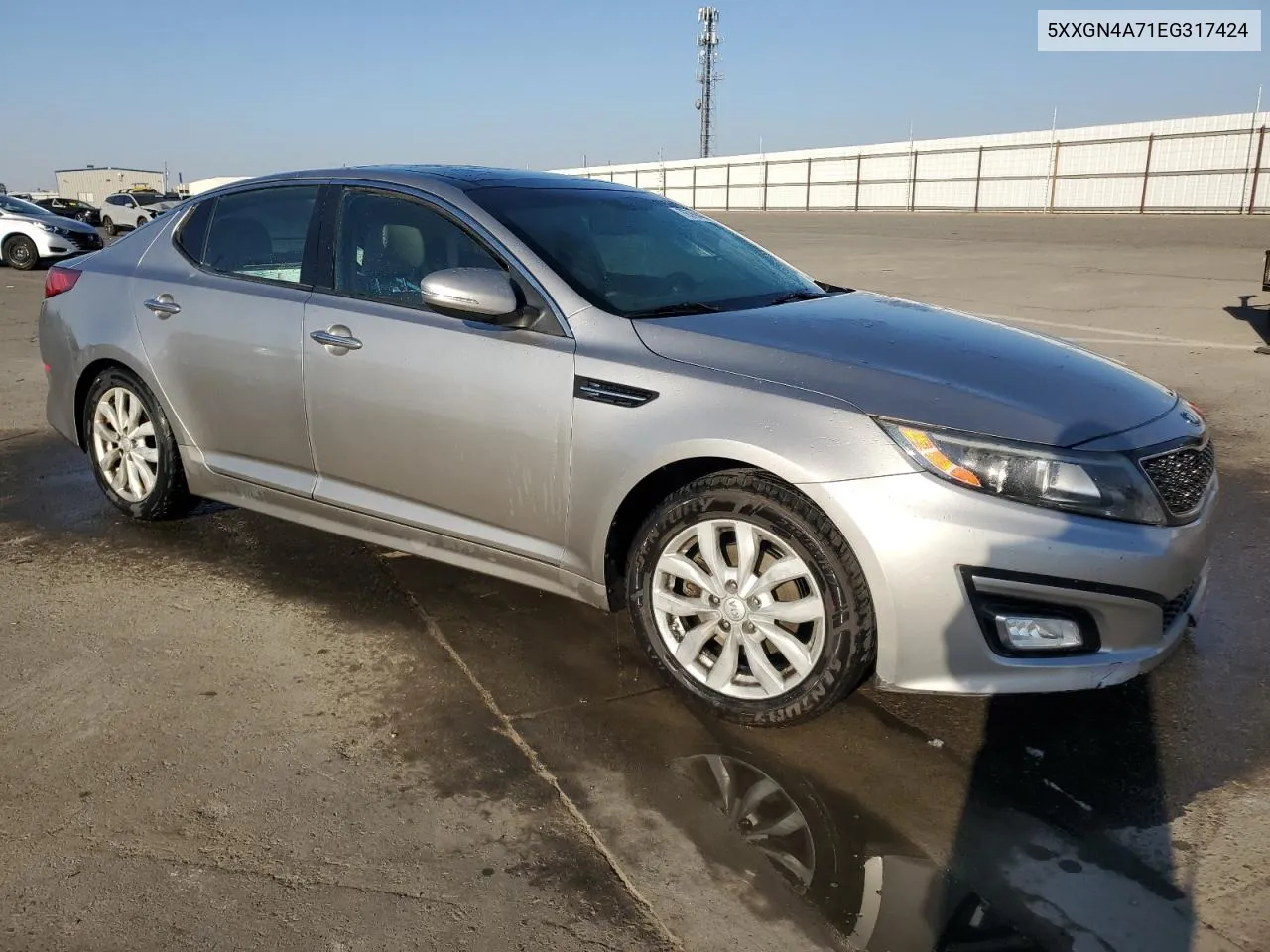 2014 Kia Optima Ex VIN: 5XXGN4A71EG317424 Lot: 79769444