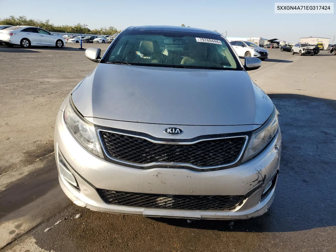 2014 Kia Optima Ex VIN: 5XXGN4A71EG317424 Lot: 79769444