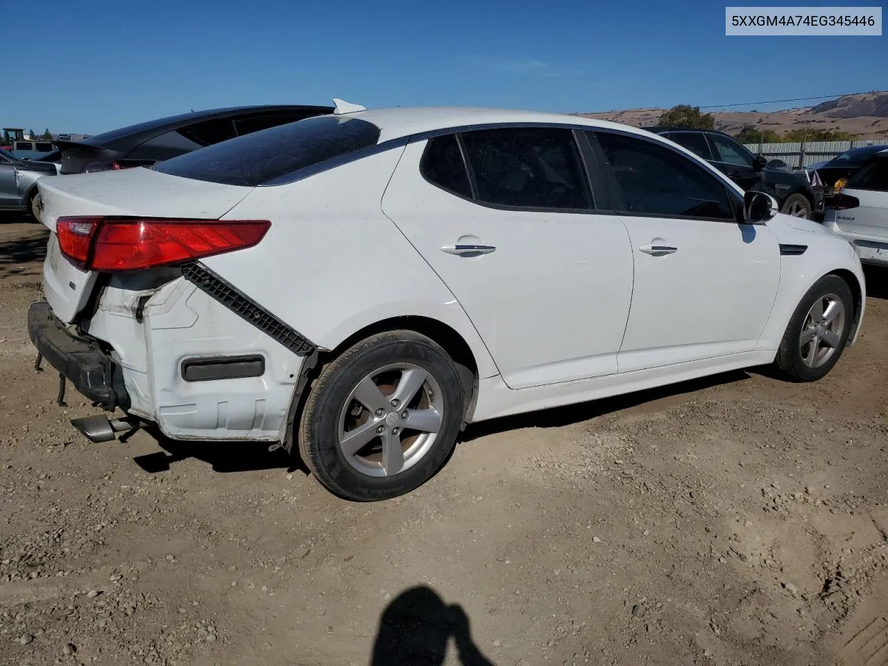 2014 Kia Optima Lx VIN: 5XXGM4A74EG345446 Lot: 79869504