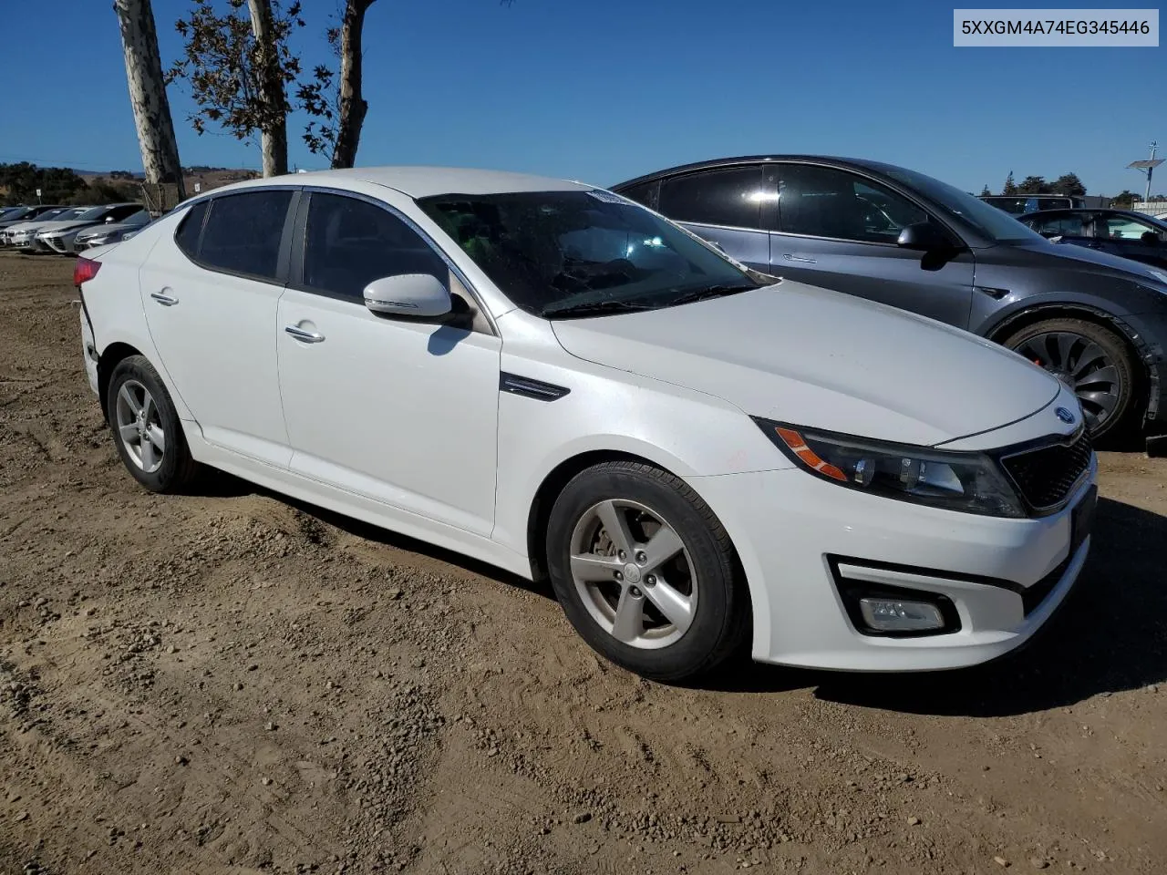 2014 Kia Optima Lx VIN: 5XXGM4A74EG345446 Lot: 79869504