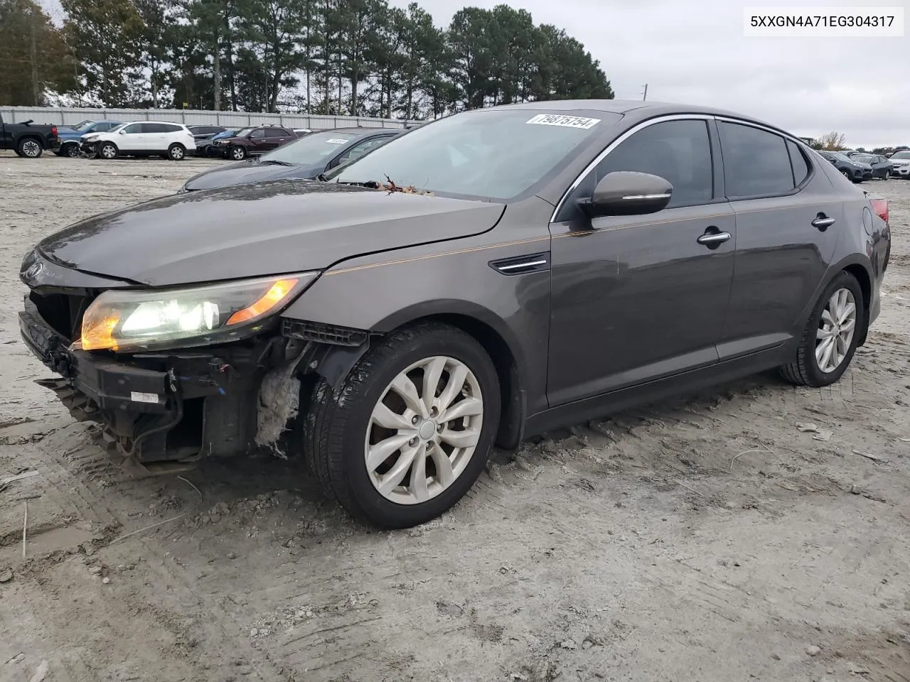 2014 Kia Optima Ex VIN: 5XXGN4A71EG304317 Lot: 79875754