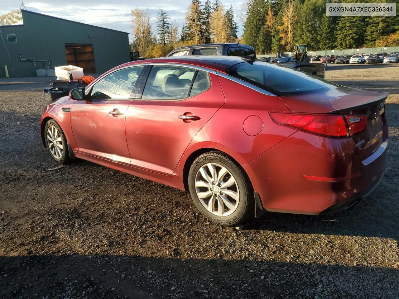 2014 Kia Optima Ex VIN: 5XXGN4A7XEG336344 Lot: 79954054