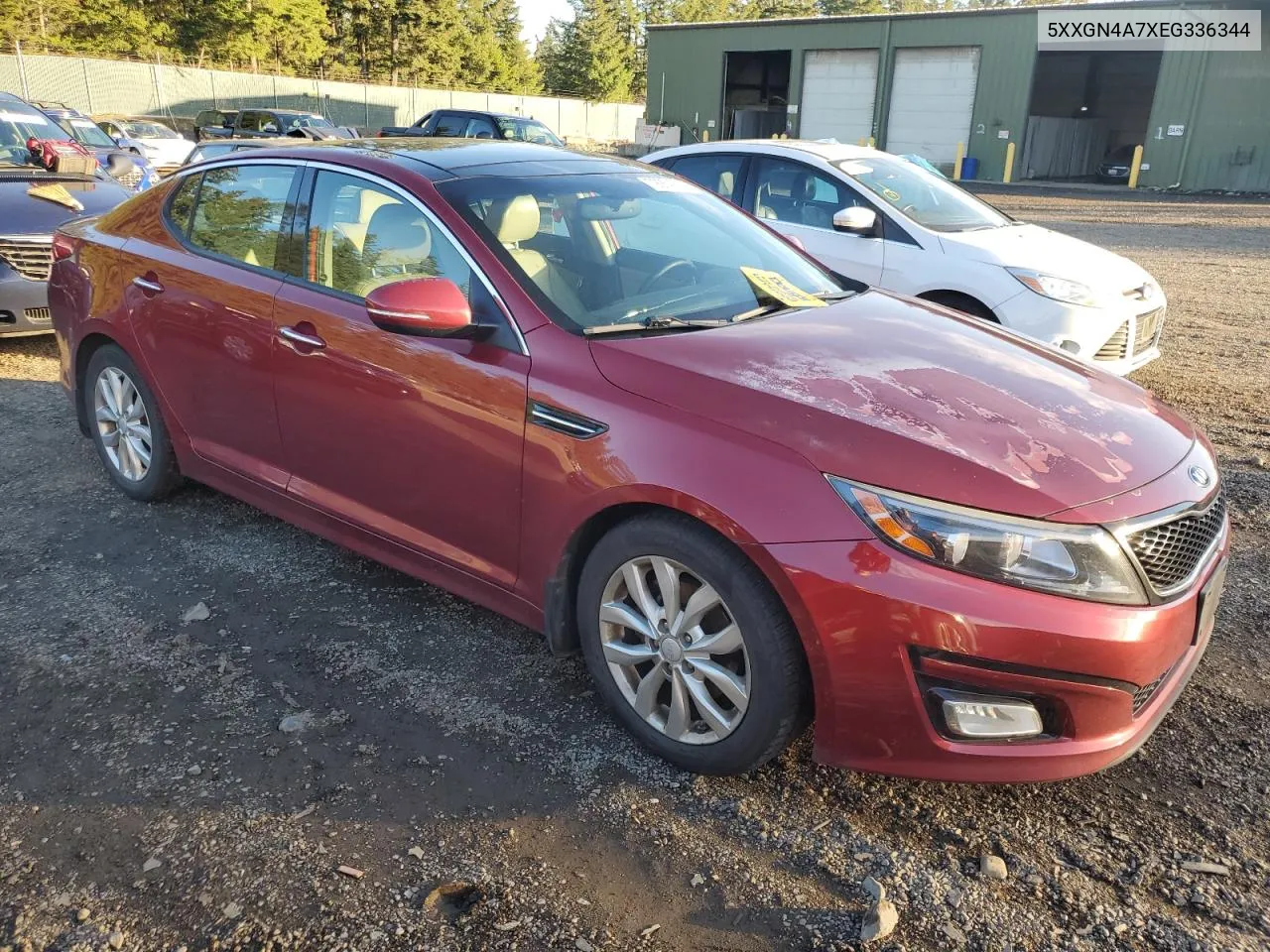 2014 Kia Optima Ex VIN: 5XXGN4A7XEG336344 Lot: 79954054