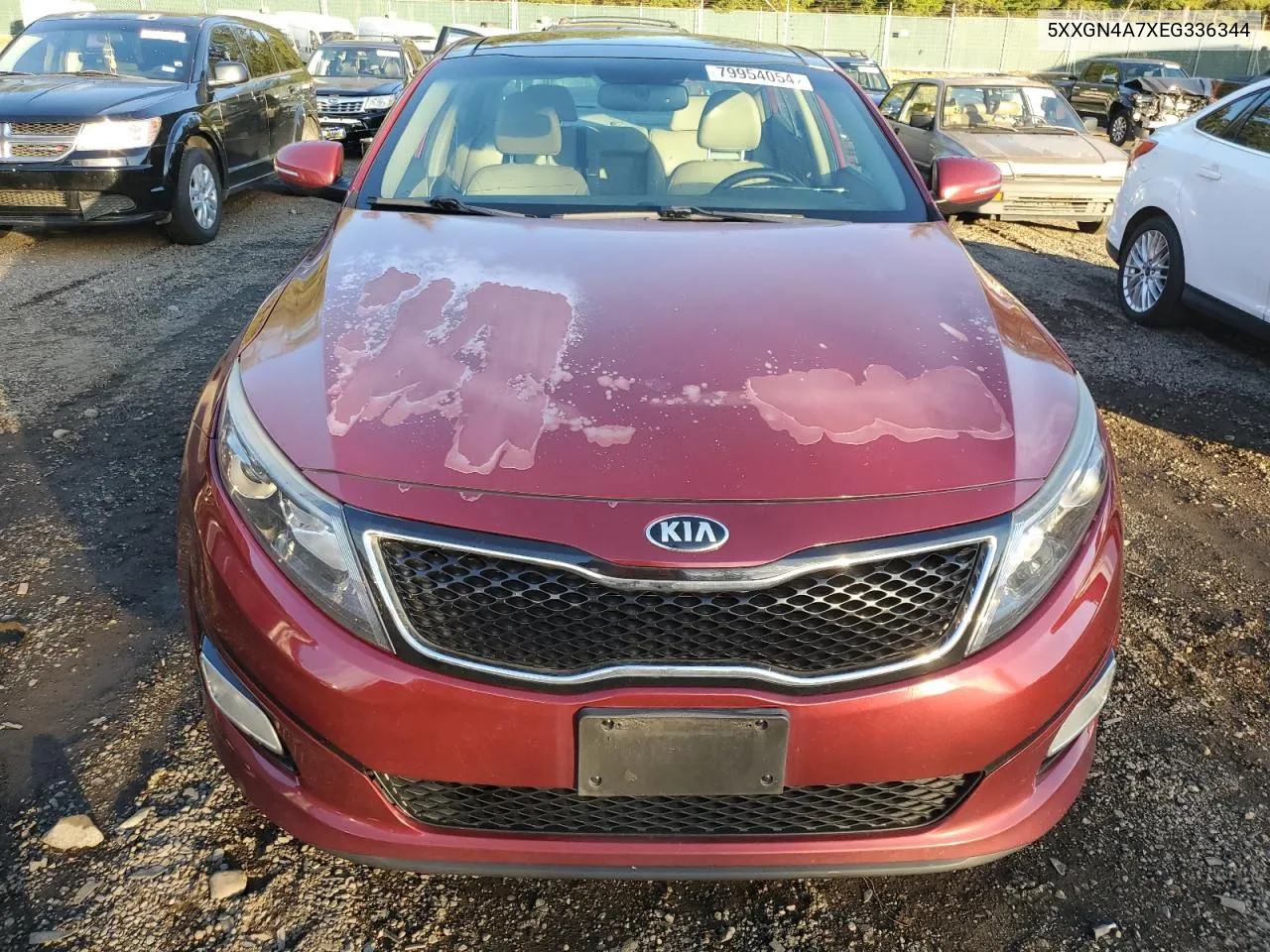 2014 Kia Optima Ex VIN: 5XXGN4A7XEG336344 Lot: 79954054