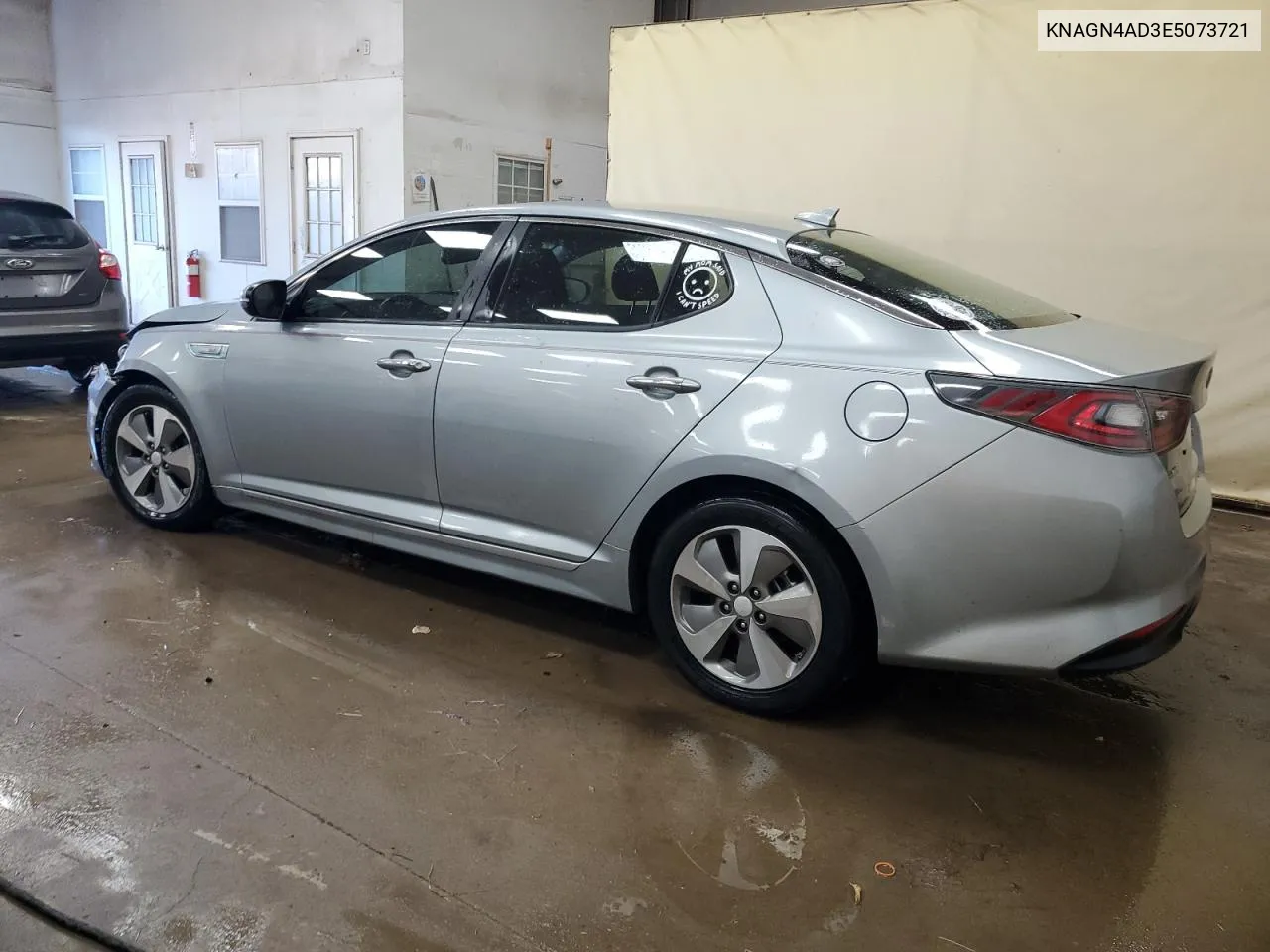 2014 Kia Optima Hybrid VIN: KNAGN4AD3E5073721 Lot: 80131124