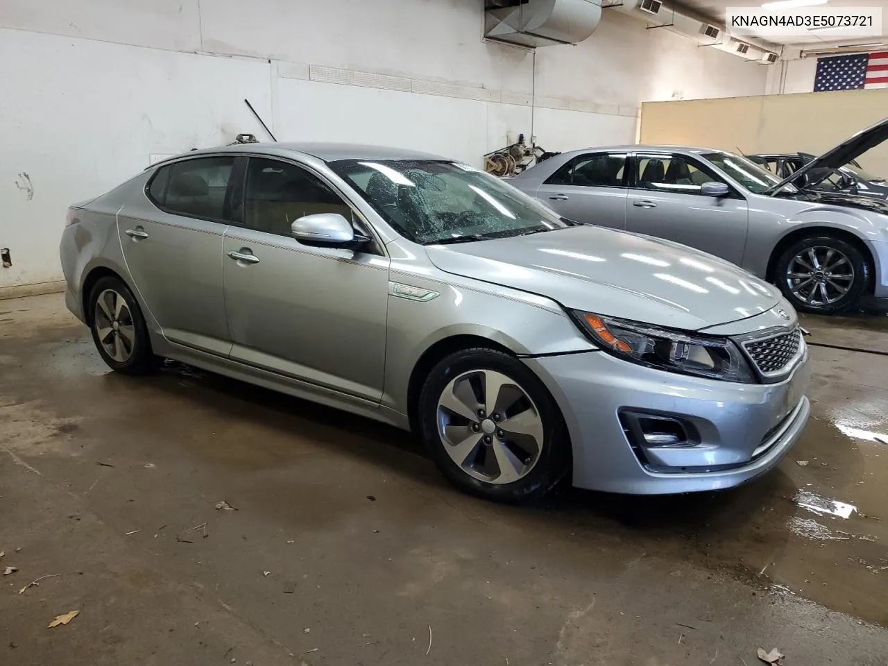 2014 Kia Optima Hybrid VIN: KNAGN4AD3E5073721 Lot: 80131124