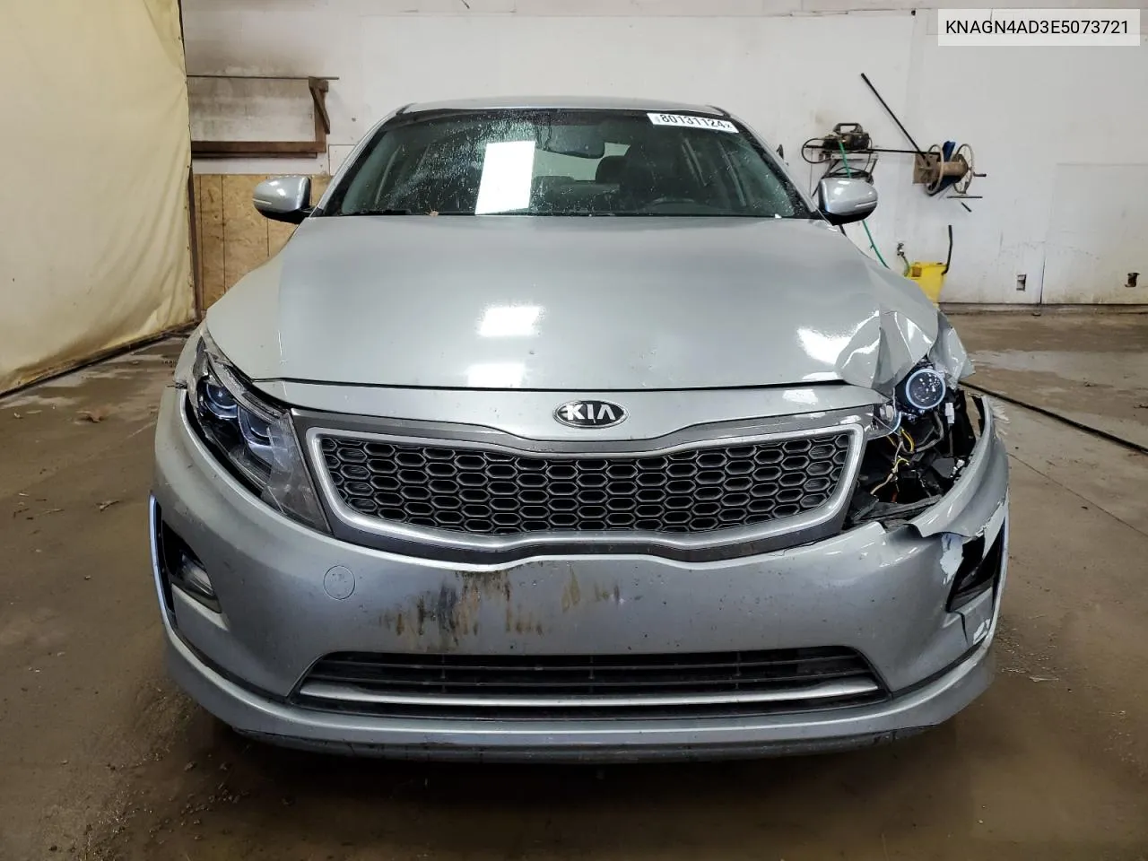 2014 Kia Optima Hybrid VIN: KNAGN4AD3E5073721 Lot: 80131124