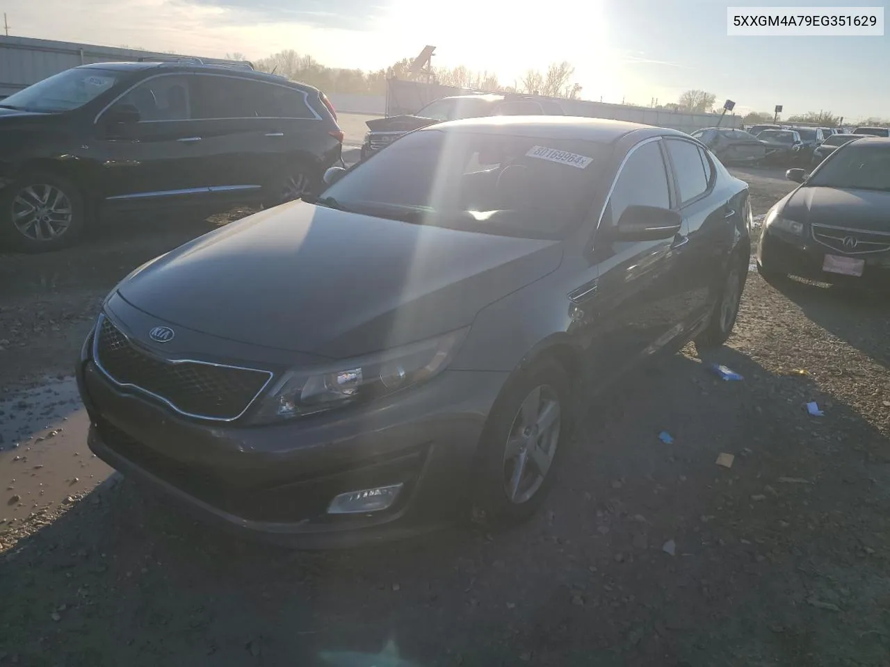 2014 Kia Optima Lx VIN: 5XXGM4A79EG351629 Lot: 80169964