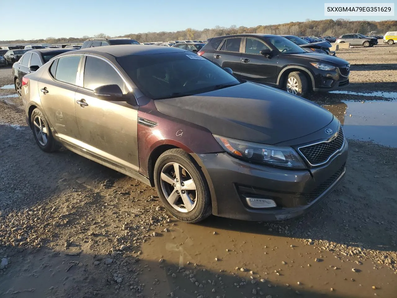 2014 Kia Optima Lx VIN: 5XXGM4A79EG351629 Lot: 80169964