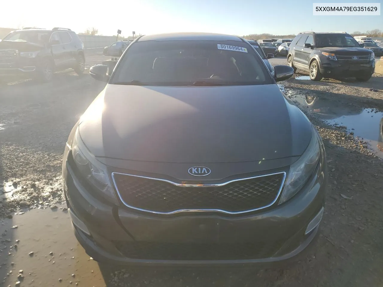 2014 Kia Optima Lx VIN: 5XXGM4A79EG351629 Lot: 80169964