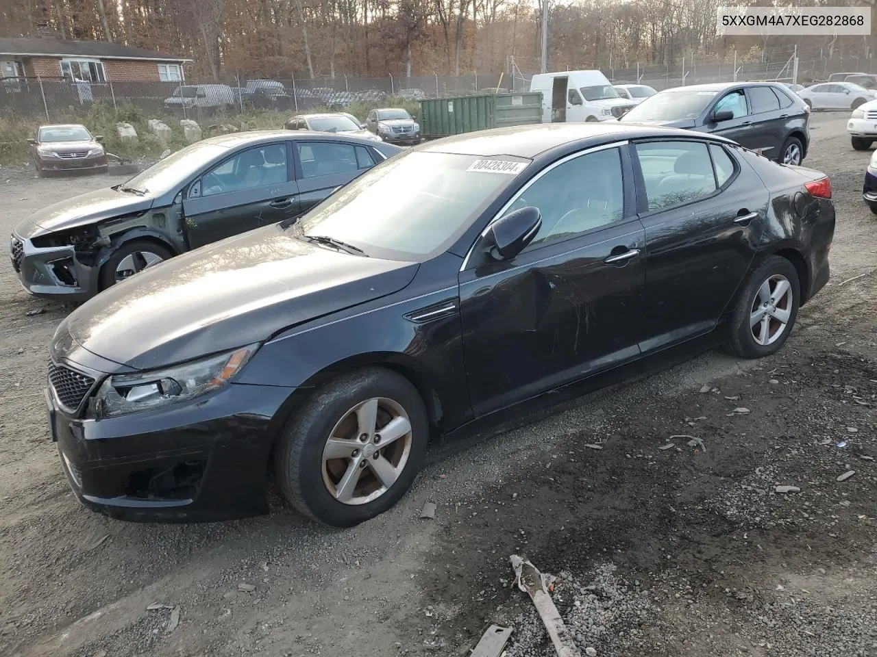 2014 Kia Optima Lx VIN: 5XXGM4A7XEG282868 Lot: 80428304