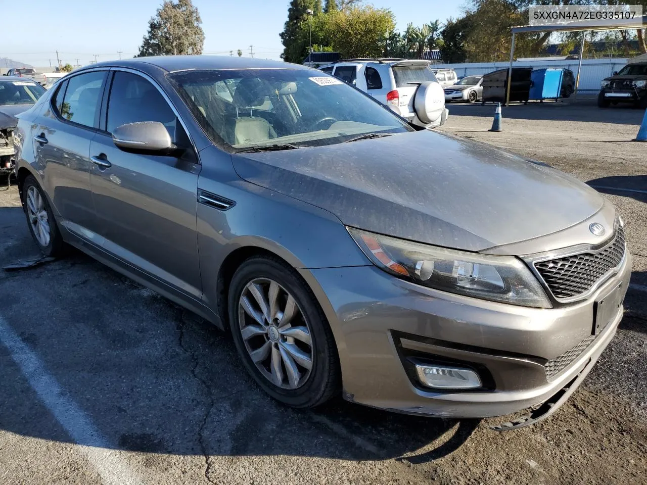 2014 Kia Optima Ex VIN: 5XXGN4A72EG335107 Lot: 80529974