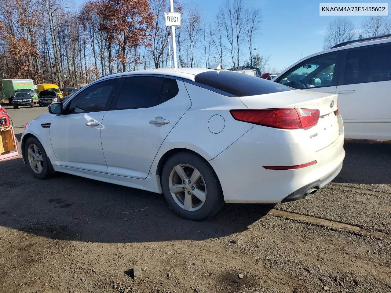 2014 Kia Optima Lx VIN: KNAGM4A73E5455602 Lot: 80911594