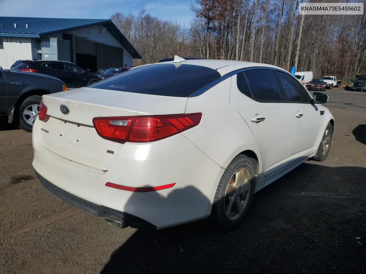 2014 Kia Optima Lx VIN: KNAGM4A73E5455602 Lot: 80911594