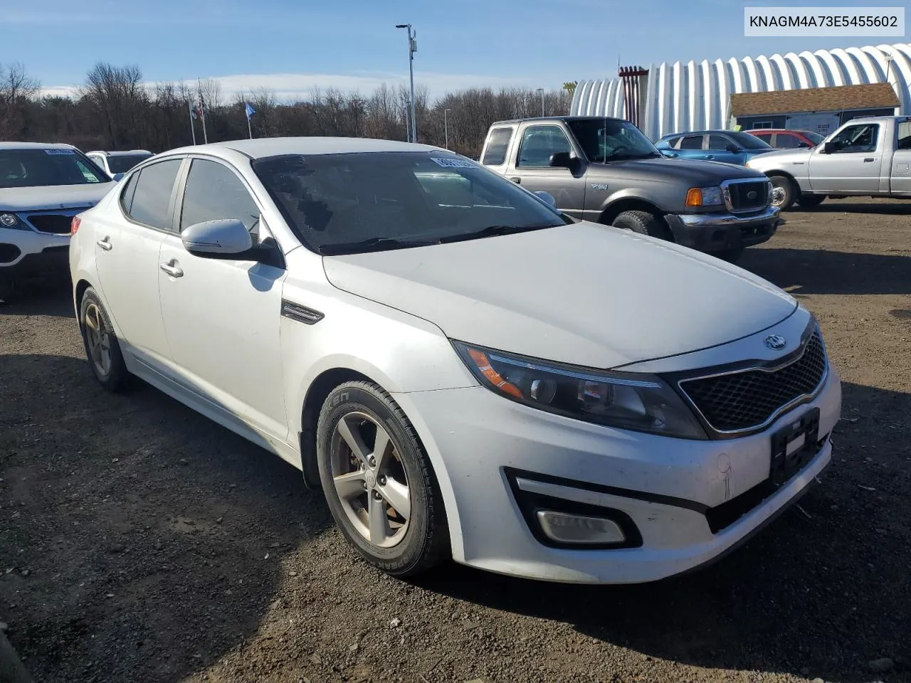 2014 Kia Optima Lx VIN: KNAGM4A73E5455602 Lot: 80911594