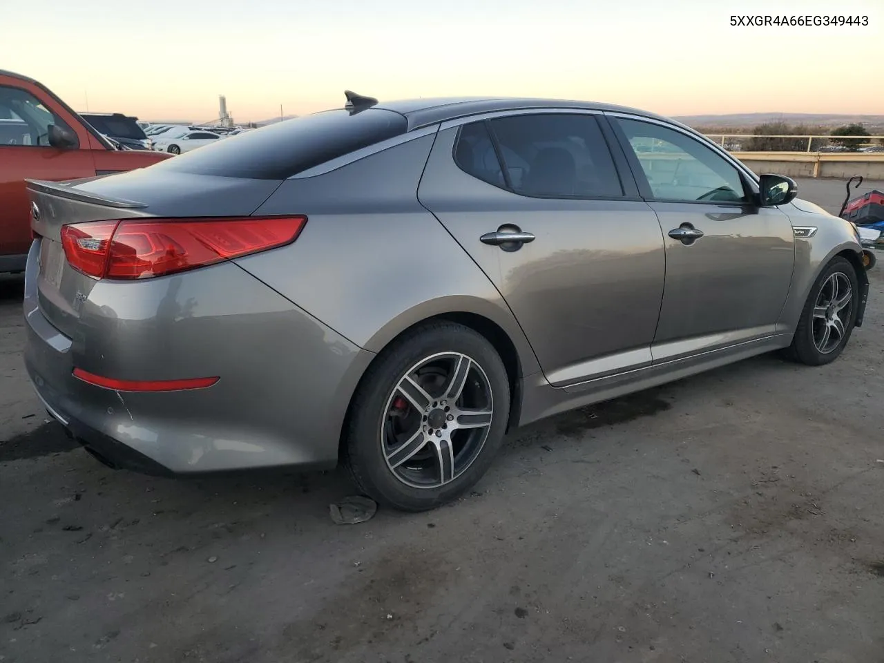 2014 Kia Optima Sx VIN: 5XXGR4A66EG349443 Lot: 81321854