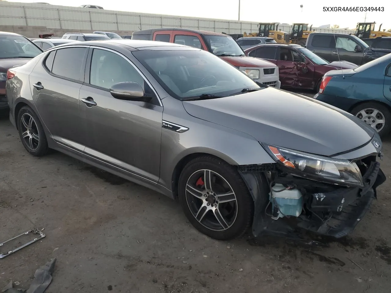 2014 Kia Optima Sx VIN: 5XXGR4A66EG349443 Lot: 81321854