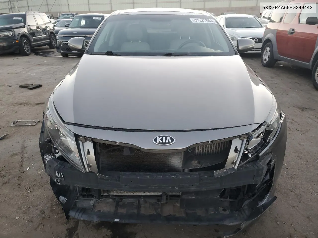 2014 Kia Optima Sx VIN: 5XXGR4A66EG349443 Lot: 81321854