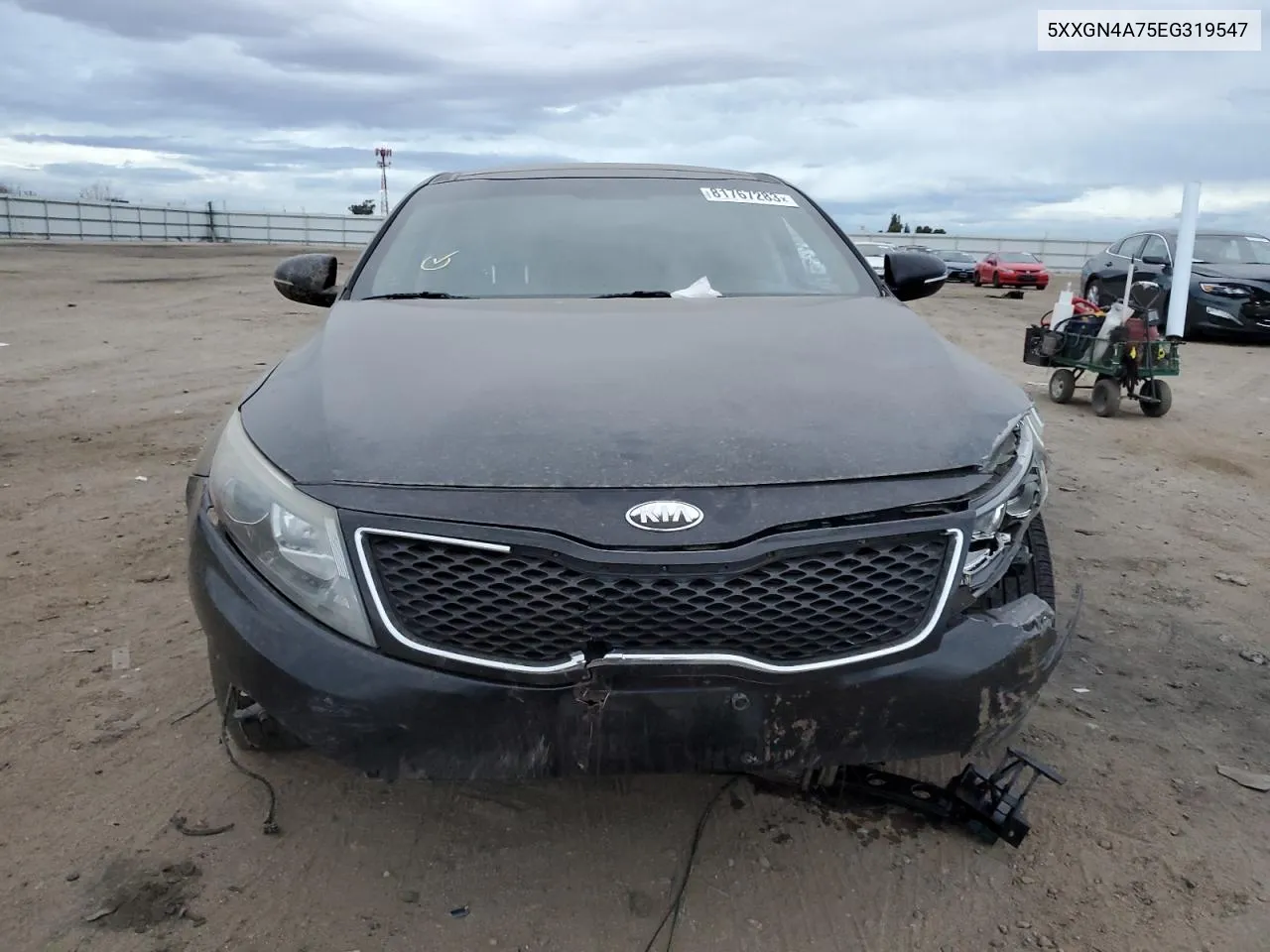 2014 Kia Optima Ex VIN: 5XXGN4A75EG319547 Lot: 81767283