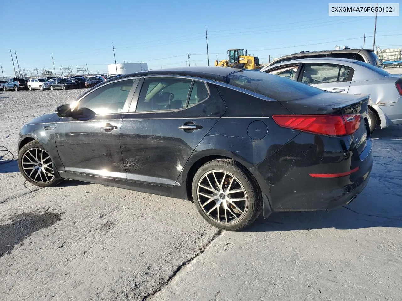 2015 Kia Optima Lx VIN: 5XXGM4A76FG501021 Lot: 39146124