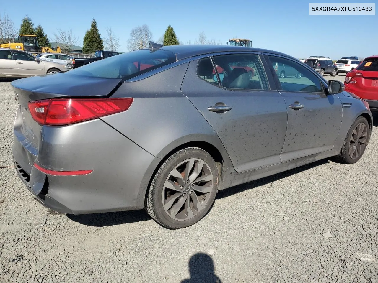 5XXGR4A7XFG510483 2015 Kia Optima Sx