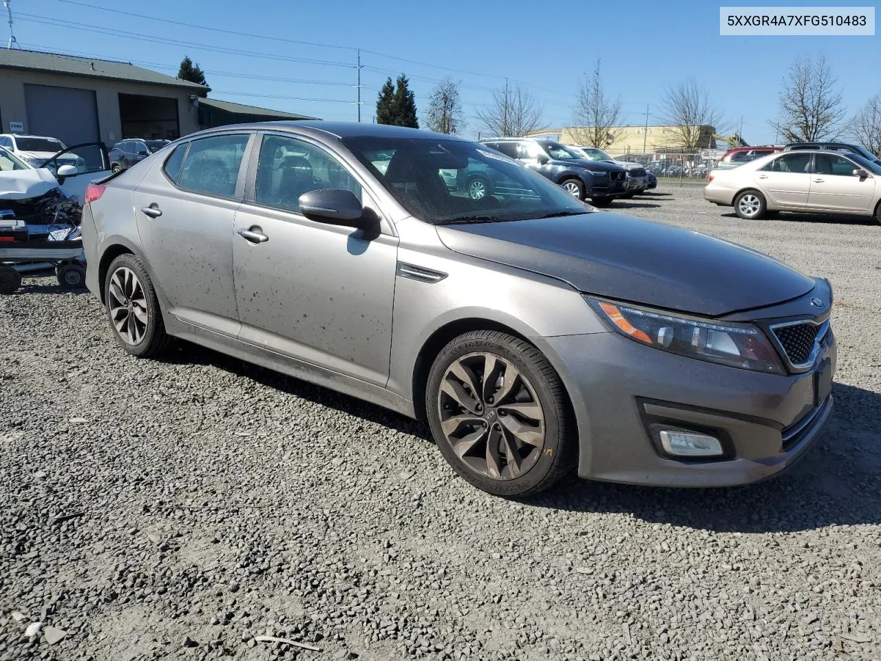 5XXGR4A7XFG510483 2015 Kia Optima Sx