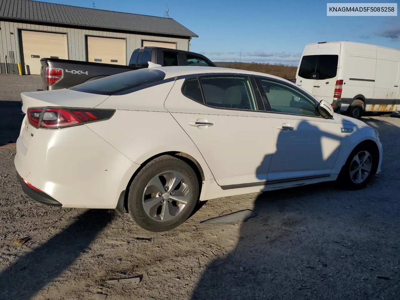 2015 Kia Optima Hybrid VIN: KNAGM4AD5F5085258 Lot: 47478394