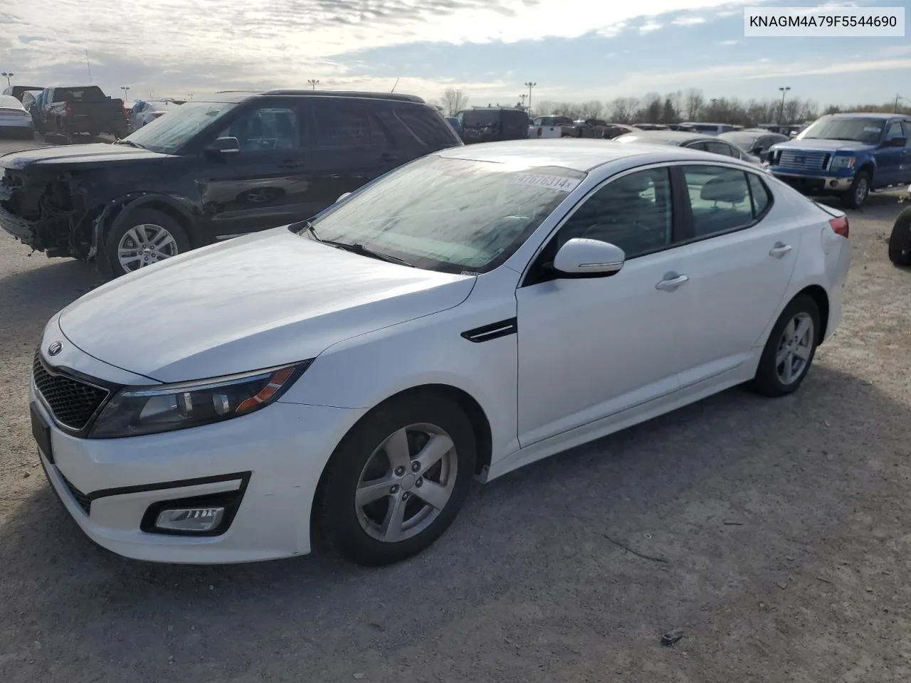 2015 Kia Optima Lx VIN: KNAGM4A79F5544690 Lot: 47676314