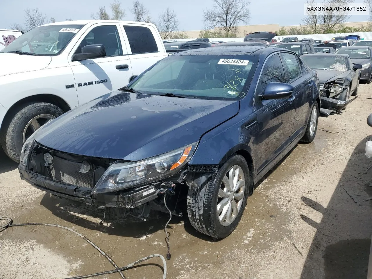 5XXGN4A70FG471852 2015 Kia Optima Ex