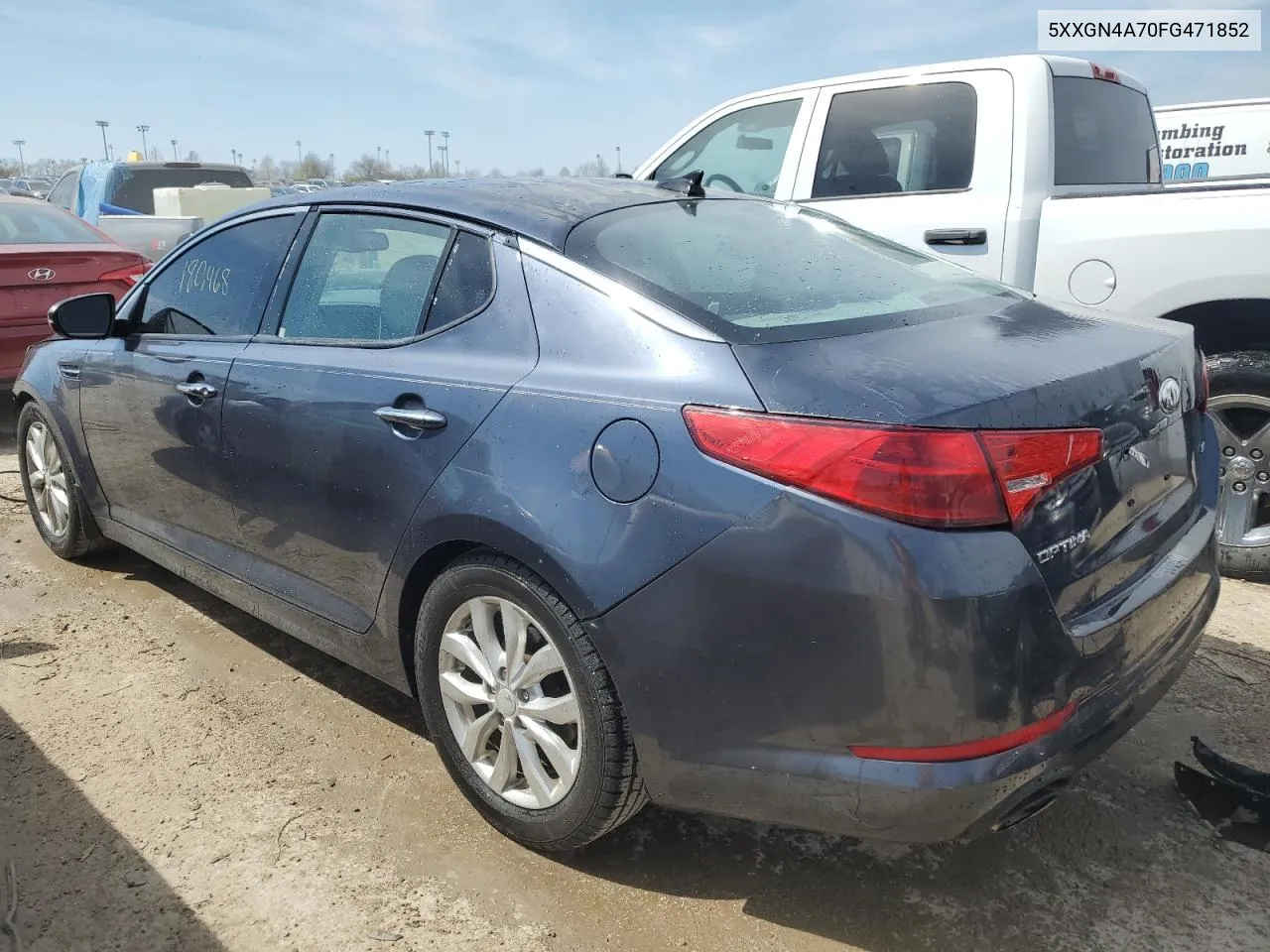 5XXGN4A70FG471852 2015 Kia Optima Ex