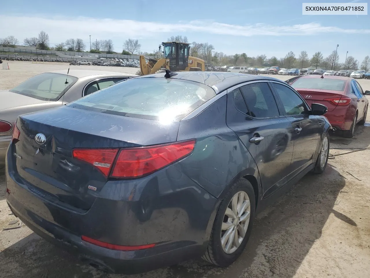 2015 Kia Optima Ex VIN: 5XXGN4A70FG471852 Lot: 48634424