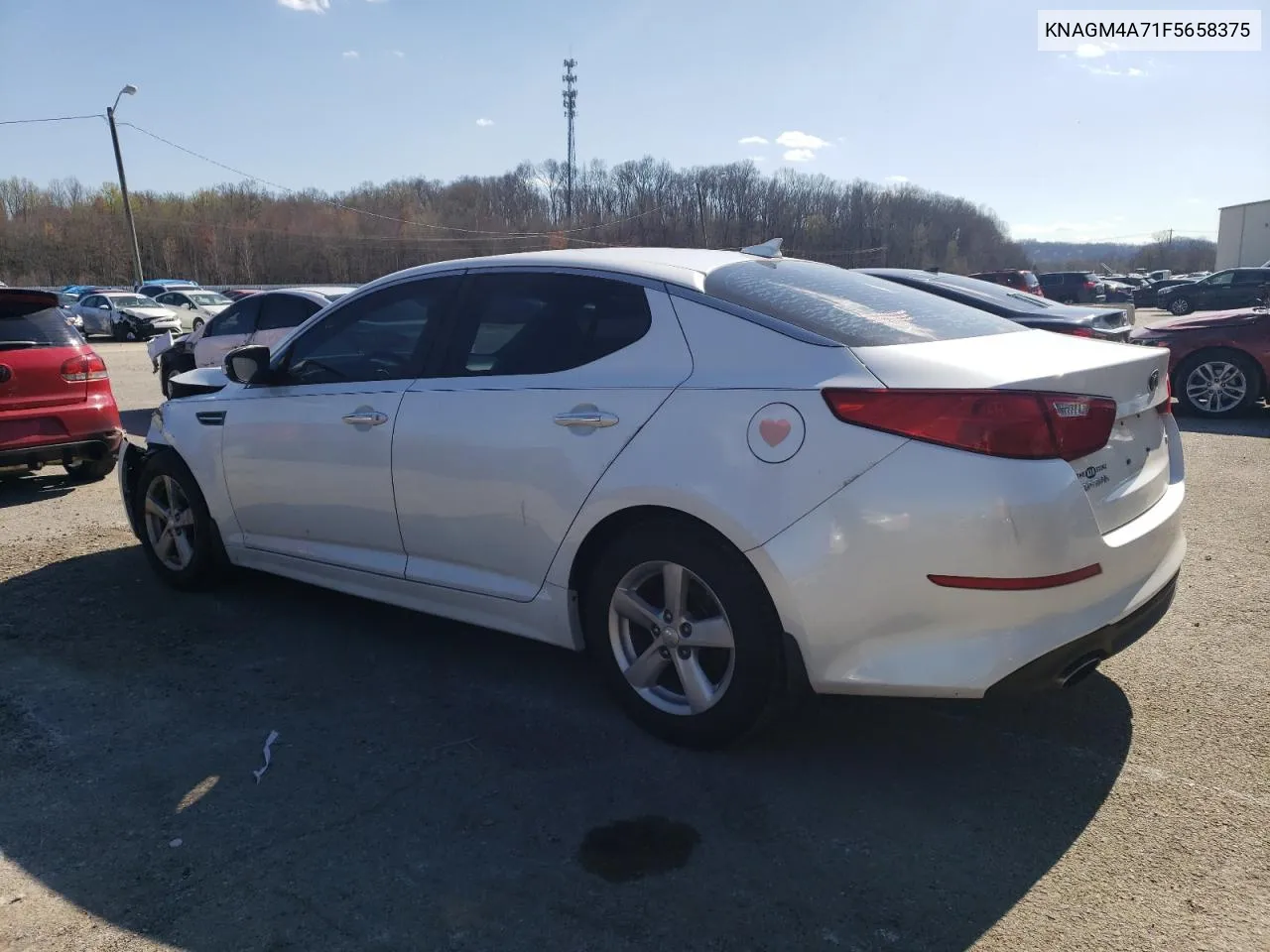 2015 Kia Optima Lx VIN: KNAGM4A71F5658375 Lot: 48707484