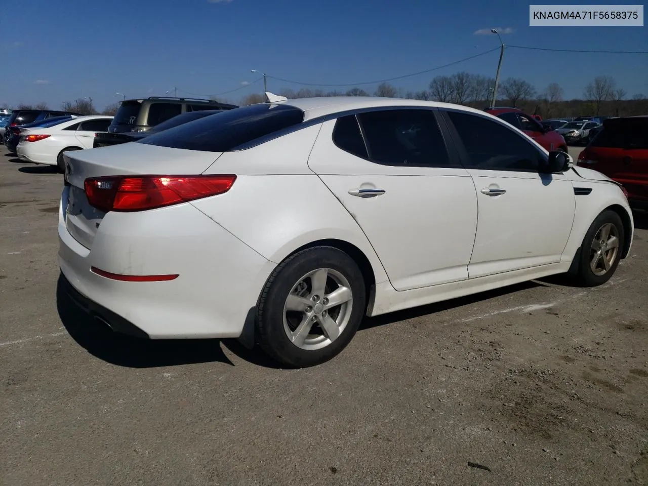 2015 Kia Optima Lx VIN: KNAGM4A71F5658375 Lot: 48707484