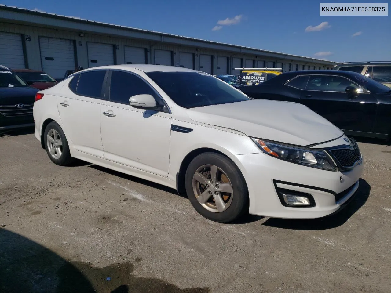 2015 Kia Optima Lx VIN: KNAGM4A71F5658375 Lot: 48707484