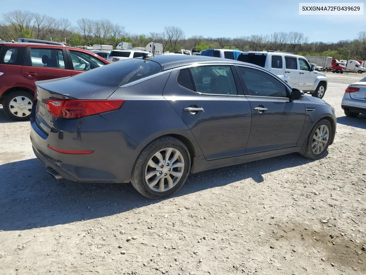 2015 Kia Optima Ex VIN: 5XXGN4A72FG439629 Lot: 50101114