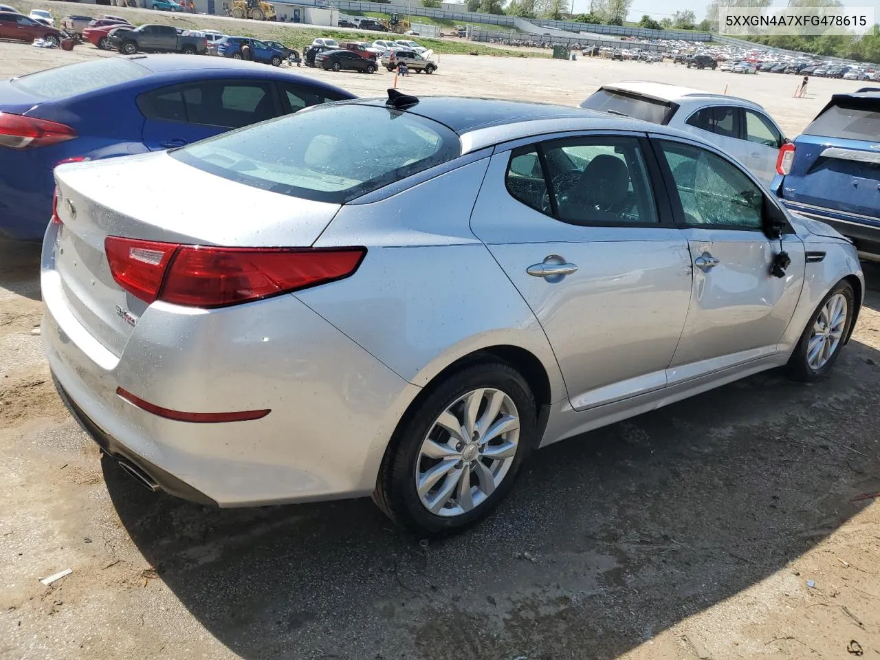 5XXGN4A7XFG478615 2015 Kia Optima Ex