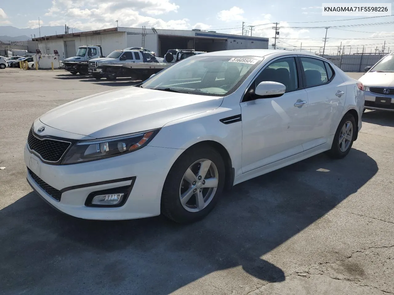 2015 Kia Optima Lx VIN: KNAGM4A71F5598226 Lot: 51609504