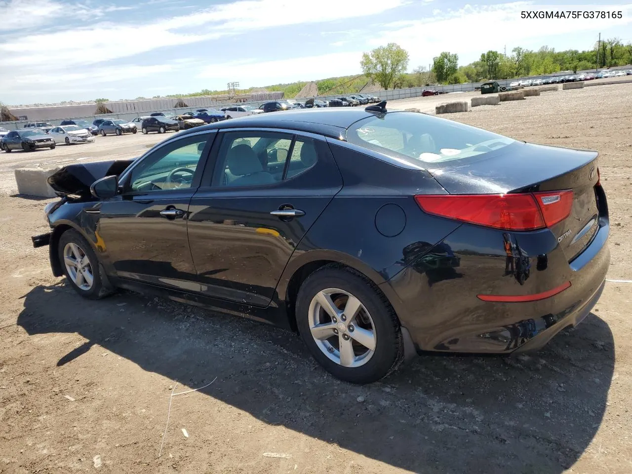 2015 Kia Optima Lx VIN: 5XXGM4A75FG378165 Lot: 51654594