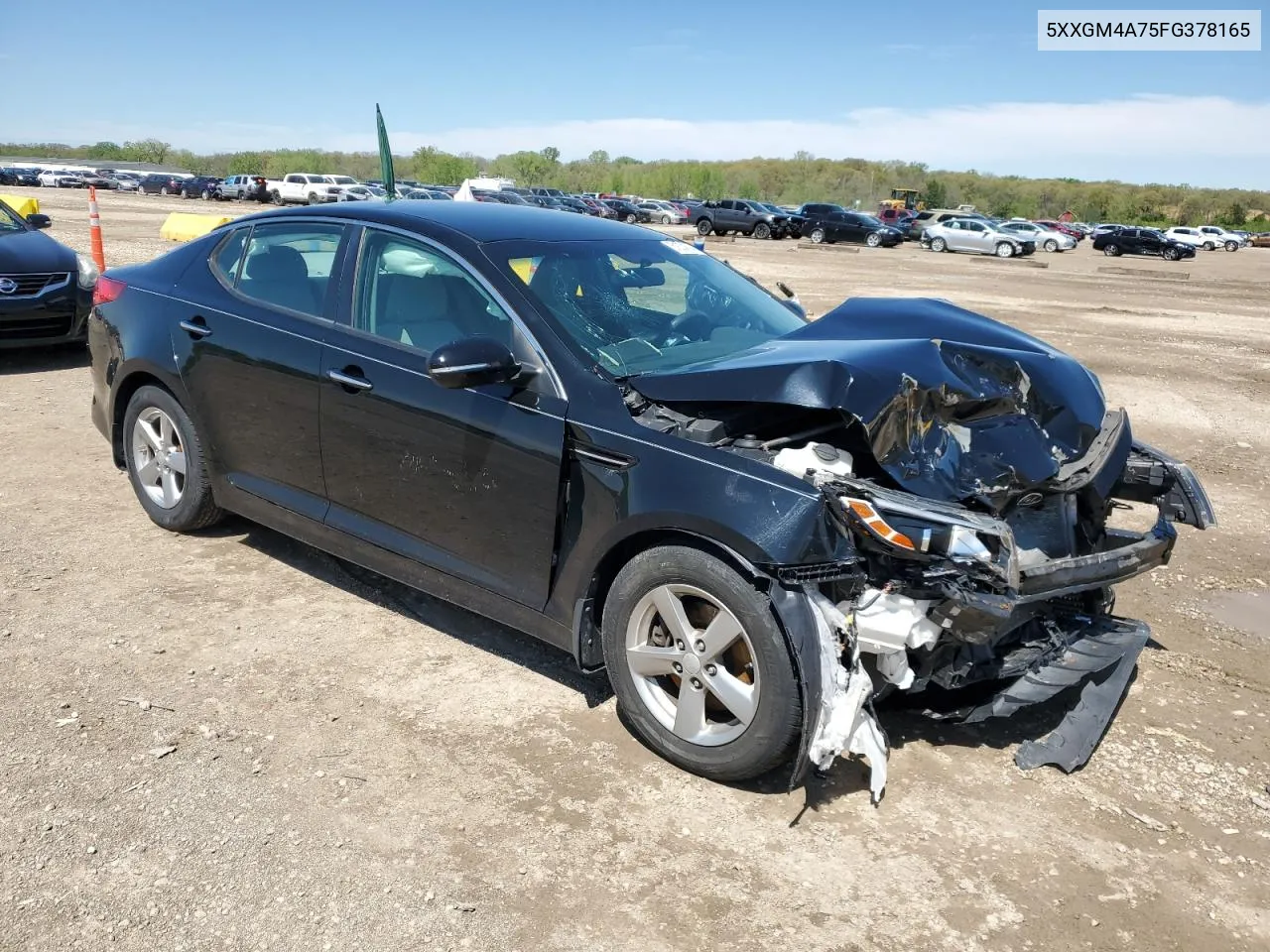 5XXGM4A75FG378165 2015 Kia Optima Lx